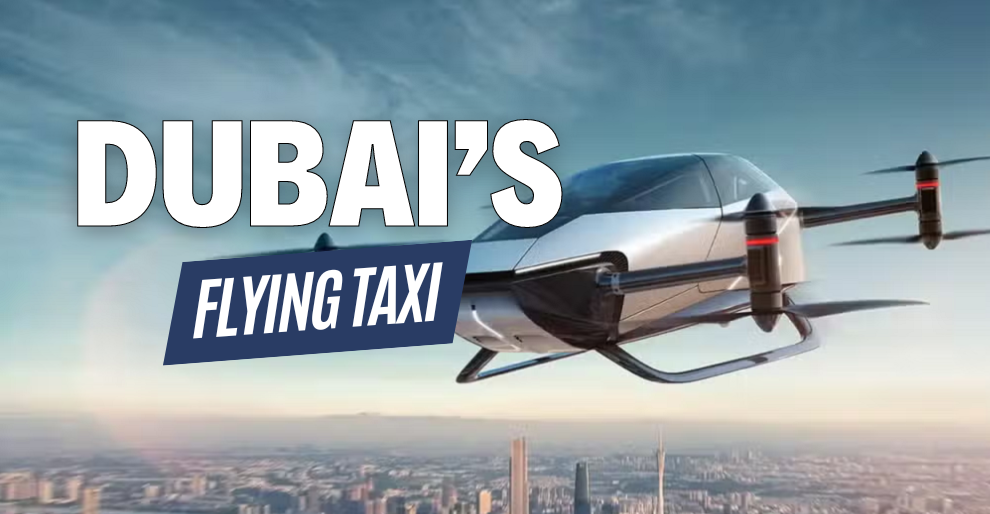 From Sci-Fi to Sky-High: Dubai's Futuristic Flying Taxi Experience