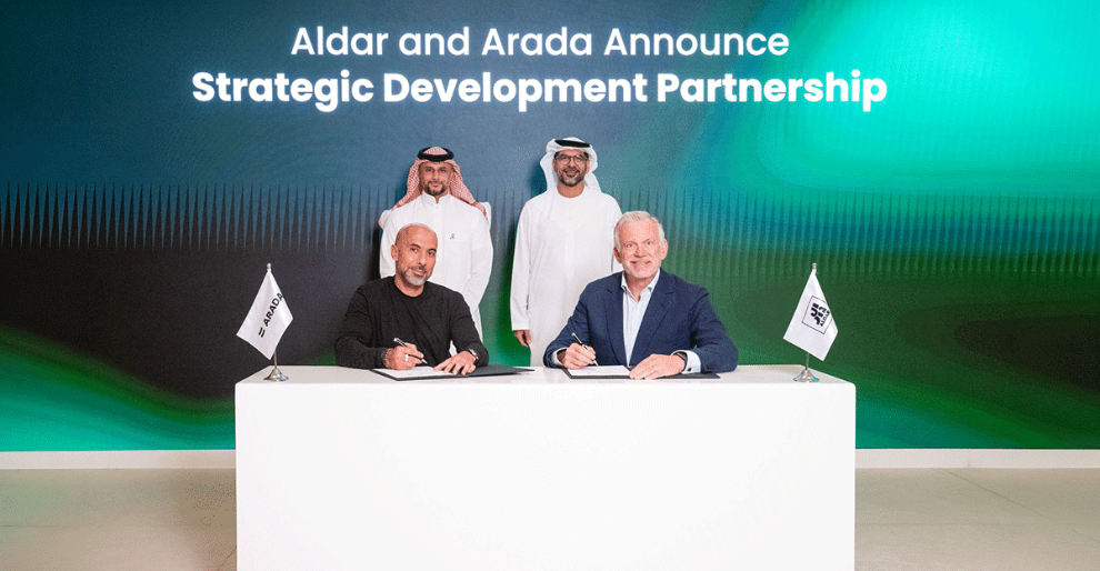 Aldar and Arada Join Forces for Major Abu Dhabi Developments